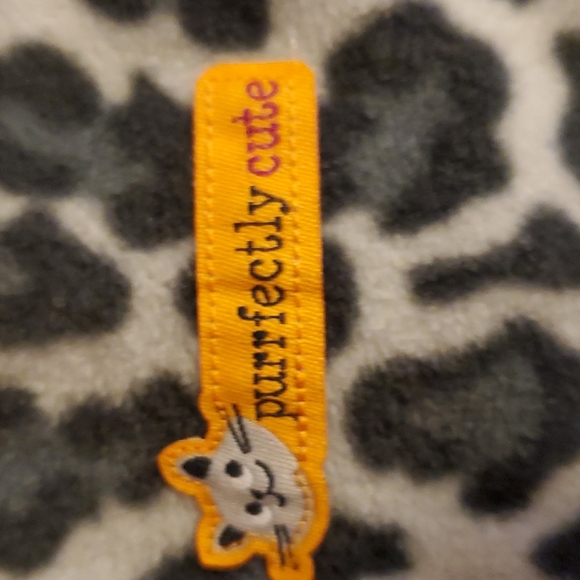 NWT Carter's Girls Animal Print Hooded Fleece Long Sleeve Romp - Size 6 Months - Picture 9 of 9